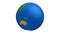 Eartch Globe Planet Isolated -