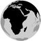 Earth Africa - Globe