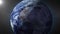 Earth animation zooms in on North Africa