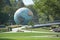 Earth Ball Four in Waterfront Park in Salem, Oregon