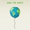 The Earth balloon