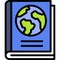 Earth Book icon, Earth Day related vector