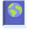 Earth Book icon, Earth Day related vector