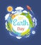 Earth Day 2017 Promotional Poster Illustration