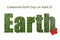 Earth Day, April 22, concept