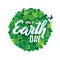 Earth day design.. Vector illustration decorative design