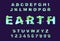 Earth Day Font.