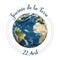 Earth day in french words