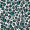 Earth day Themed Leopard or Cheetah Print Pattern