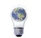 Earth in electric lightbulb