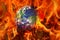 Earth Fire Burning Planet Disaster