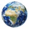 Earth globe 3d illustration. Africa and Europe view