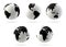 Earth globes set