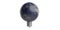 Earth hour concept. Light bulb erath globe isolated, white background. 3d illustration