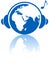 Earth music world headphones Eastern hemisphere