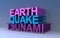Earth quake tsunami