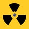 Earth radioactive sign