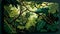 Earth\\\'s Verdant Canopy: A 3D Artistic Rendition, Made with Generative AI