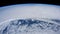 Earth from space. Time lapse of over the Earth seen from the ISS. Space exploration of planet Earth at night. Elements of this vid