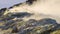 Earth, volcanic activity, Geothermal area , fumaroles volcanic boiling mud pots, Iceland.