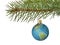 Earth xmas ball