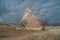 Earthern pyramid in Cappadocia