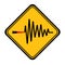 Earthquake background. seismogram for seismic measurement.