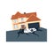 Earthquake Insurance vector