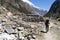 EarthQuake ruins in Nepal Langtang