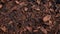 Earthy Color Palette: Dark Brown Bark Mulch For Naturalistic Landscaping