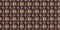 Earthy colours antique victorian geometric seamless border pattern in variegated brown tone. Modern vintage geo woven