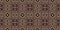 Earthy colours retro sixties geometric seamless border pattern in variegated brown tone. Modern vintage geo woven