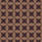 Earthy colours retro sixties geometric seamless pattern in variegated brown tones. Modern vintage geo woven textile