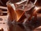 Earthy Elegance: Captivating Brown Ice Artwork