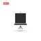 Easel canvas icon vector design isolated 4