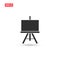 Easel canvas icon vector design isolated 6