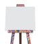 Easel isolated