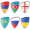 East 1 Europe Shield Flag