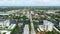 East Atlantic Avenue Delray Beach FL 4k aerial video
