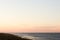 East coast dune beach sunset light house