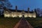 EAST GRINSTEAD, WEST SUSSEX/UK - JANUARY 4 : Sackville College at night in East Grinstead on January 4, 2019