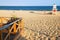 East Hampton`s Main Beach Summer Afternoon on the beach