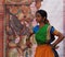 East Indian Folk Dancers At Edmonton`s Heritage Days