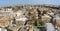 East old city of Nicosia, Cyprus, aerial view