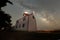 East Point Lighthouse with the Milky Way Galaxy