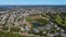 East Providence aerial view, Rhode Island RI, USA