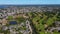 East Providence aerial view, Rhode Island RI, USA