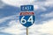 East on Route Interstate 64
