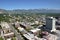 East Salt Lake city, city view and mountains Utah.