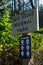 East Sooke regional park sign